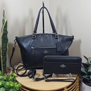 Coach Prairie Satchel + Matching Wallet